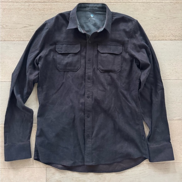 Kuhl Descendr Flannel Long Sleeve Button Down Shirt Men's S - Picture 4 of 8